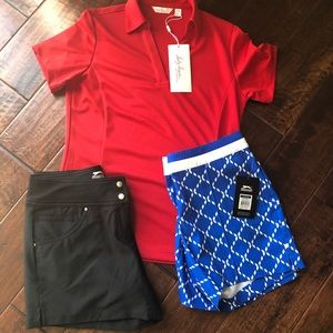 NWT Golf Outfit XS Top Size 0 Shorts